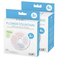 Catit Φίλτρο τριπλής δράσης για ποτήστρα flower fountain 14,2x1,45cm