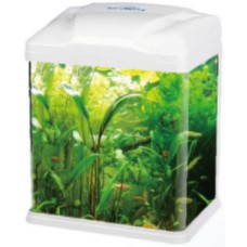 Λευκό Ενυδρείο B226 fish tank 26x19x32cm 15lt Λευκό Ενυδρείο B226 fish tank 26x19x32cm 15lt