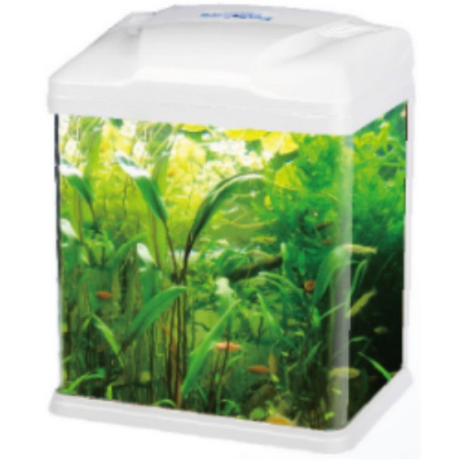Λευκό Ενυδρείο B226 fish tank 26x19x32cm 15lt Λευκό Ενυδρείο B226 fish tank 26x19x32cm 15lt