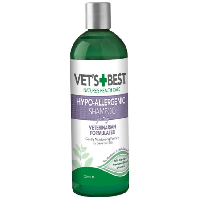 Vet's best Υποαλλεργικό σαμπουάν 500ml Vet's best Υποαλλεργικό σαμπουάν 500ml