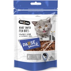 Hobbyhurt Hau & Miau λιχουδιά γάτας σε σχήμα καρδιάς με μπουκιές ψαριού 60gr Hobbyhurt Hau & Miau λιχουδιά γάτας σε σχήμα καρδιάς με μπουκιές ψαριού 60gr