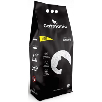 Catmania άμμος γάτας με άρωμα λεμόνι 10lt Catmania άμμος γάτας με άρωμα λεμόνι 10lt