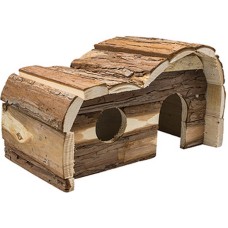 Panama Pet Σπιτάκι Τρωκτικών οβάλ ξύλινο 28x16x18 cm