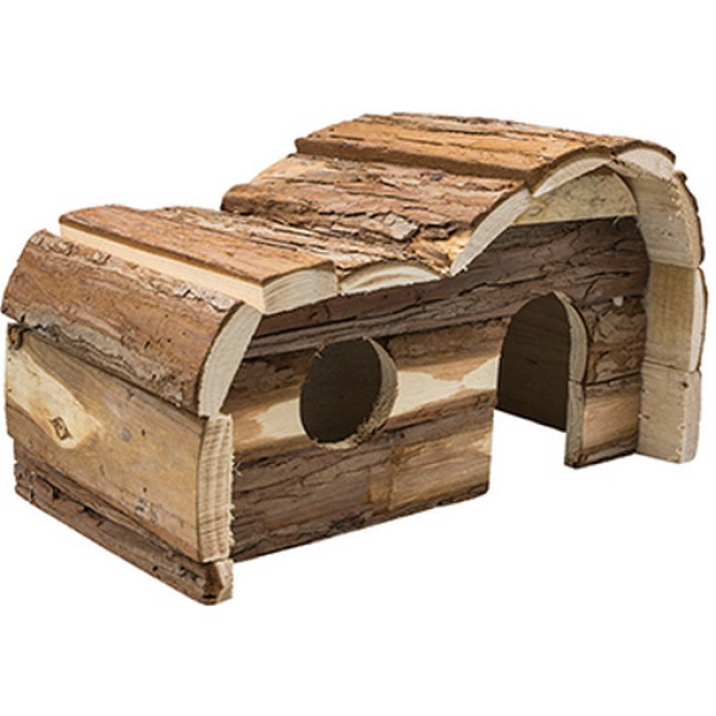 Panama Pet Σπιτάκι Τρωκτικών οβάλ ξύλινο 28x16x18 cm Panama Pet Σπιτάκι Τρωκτικών οβάλ ξύλινο 28x16x18 cm