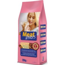 Laky Meat lovers cat 100% πλήρης και ισορροπημένη διατροφή με μοσχάρι