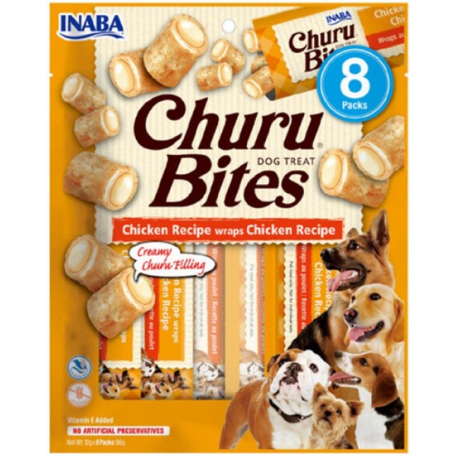 Inaba Churu λιχουδιές για σκύλους με κοτόπουλο Inaba Churu λιχουδιές για σκύλους με κοτόπουλο