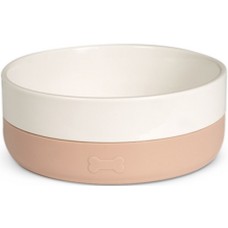 Glee Μπολ Κεραμικό Λευκό Ροζ σιλικόνη Sail Μ - 1000ml