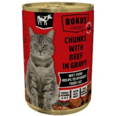 Rokus Κονσέρβα Γάτας με μοσχάρι 415gr Rokus Κονσέρβα Γάτας με μοσχάρι 415gr