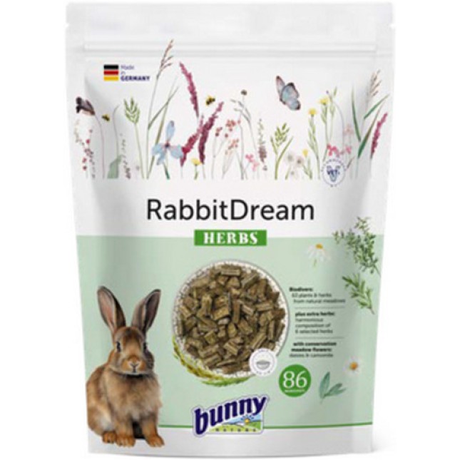 Bunny Nature Rabbit dream herbs για κουνέλια νάνους 600gr Bunny Nature Rabbit dream herbs για κουνέλια νάνους 600gr