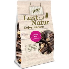 Bunny Nature Enjoy Nature Nibble Fun Ξύλο Μήλου τροφή για νάνους κουνέλια 220gr Bunny Nature Enjoy Nature Nibble Fun Ξύλο Μήλου τροφή για νάνους κουνέλια 220gr