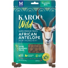 Montego Karoo μικρές μπουκίτσες με κρέας αντιλόπης και άρωμα θυμάρι 113g Montego Karoo μικρές μπουκίτσες με κρέας αντιλόπης και άρωμα θυμάρι 113g