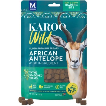 Montego Karoo μικρές μπουκίτσες με κρέας αντιλόπης και άρωμα θυμάρι 113g Montego Karoo μικρές μπουκίτσες με κρέας αντιλόπης και άρωμα θυμάρι 113g