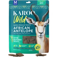 Montego Karoo τετράγωνες μπουκίτσες με κρέας αντιλόπης και άρωμα θυμάρι 227g Montego Karoo τετράγωνες μπουκίτσες με κρέας αντιλόπης και άρωμα θυμάρι 227g