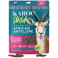 Montego Karoo τετράγωνες μπουκίτσες με κρέας αντιλόπης και άρωμα δεντρολίβανο 227g Montego Karoo τετράγωνες μπουκίτσες με κρέας αντιλόπης και άρωμα δεντρολίβανο 227g
