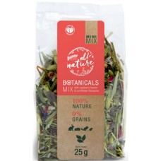 Bunny Nature Mini Mix Συμπληρωματική τροφή μείγμα με Σμέουρο & Άνθος καλαμποκιού 25gr