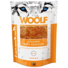 Woolf Φιλέτα κοτόπουλου με άρωμα θάλασσας 100gr Woolf Φιλέτα κοτόπουλου με άρωμα θάλασσας 100gr
