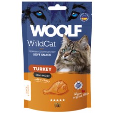 Woolf Ημίυγρα σνακ με γαλοπούλα 50gr