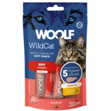 Woolf Κρέμα Μοσχάρι + λάδι γαρίδας (5x14g) 70g