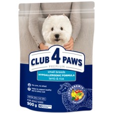 Kormotech Club 4 Paws για ενήλικα μικρόσωμα σκυλιά με αρνί με ρύζι 900gr Kormotech Club 4 Paws για ενήλικα μικρόσωμα σκυλιά με αρνί με ρύζι 900gr