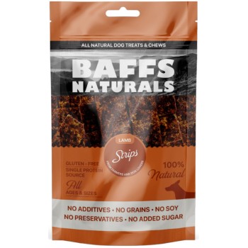Baffs Φυσικό και υγιεινό σνακ με αρνί 100gr Baffs Φυσικό και υγιεινό σνακ με αρνί 100gr
