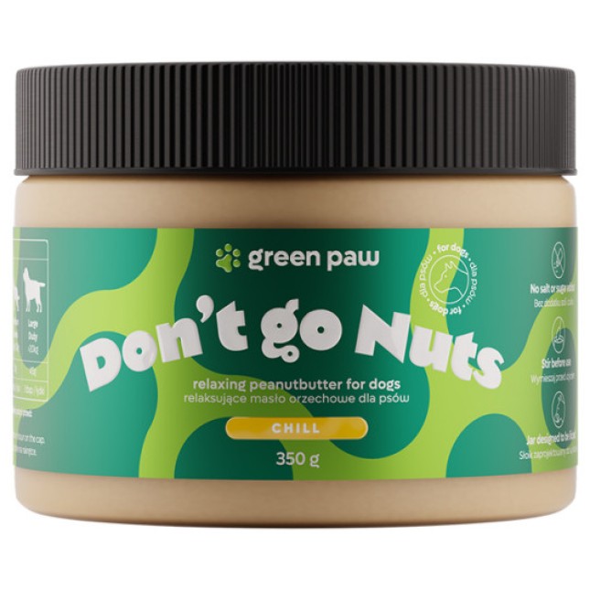 Green Paw Don't go Nuts Λιχουδιά ανταμοιβής στην εκπαίδευση & το παιχνίδι 350gr Green Paw Don't go Nuts Λιχουδιά ανταμοιβής στην εκπαίδευση & το παιχνίδι 350gr