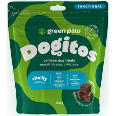 Green Paw Dogitos Λιχουδιές για ζωτικότητα 100% ελάφι 100gr Green Paw Dogitos Λιχουδιές για ζωτικότητα 100% ελάφι 100gr