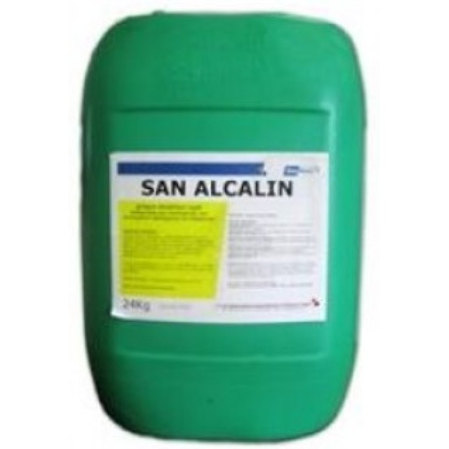 Boumatic απολιπαντικό αμελκτικών μηχανών San Alcalin, 24Kg