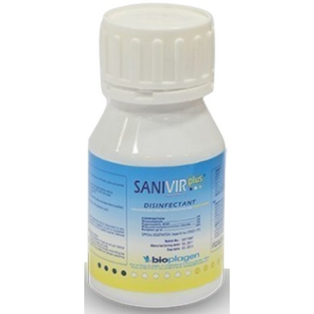 Ισχυρό απολυμαντικό Sanivir plus 250ml