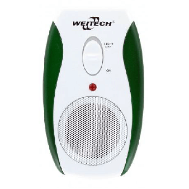Weitech απωθητική συσκευή υπερήχων τρωκτικών με φως νυκτός Weitech απωθητική συσκευή υπερήχων τρωκτικών με φως νυκτός